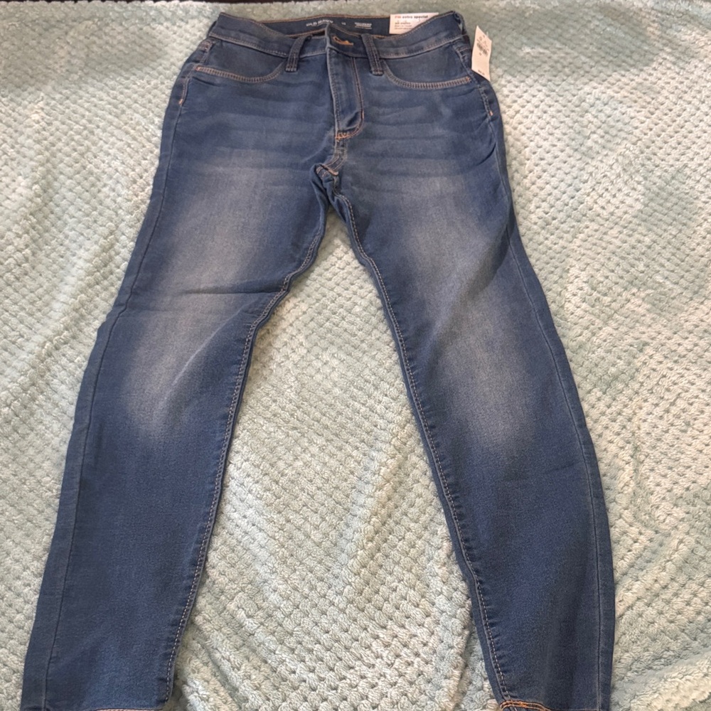 Old Navy girls ballerina jeggings Skinny Jeans in Blue girls size 12
